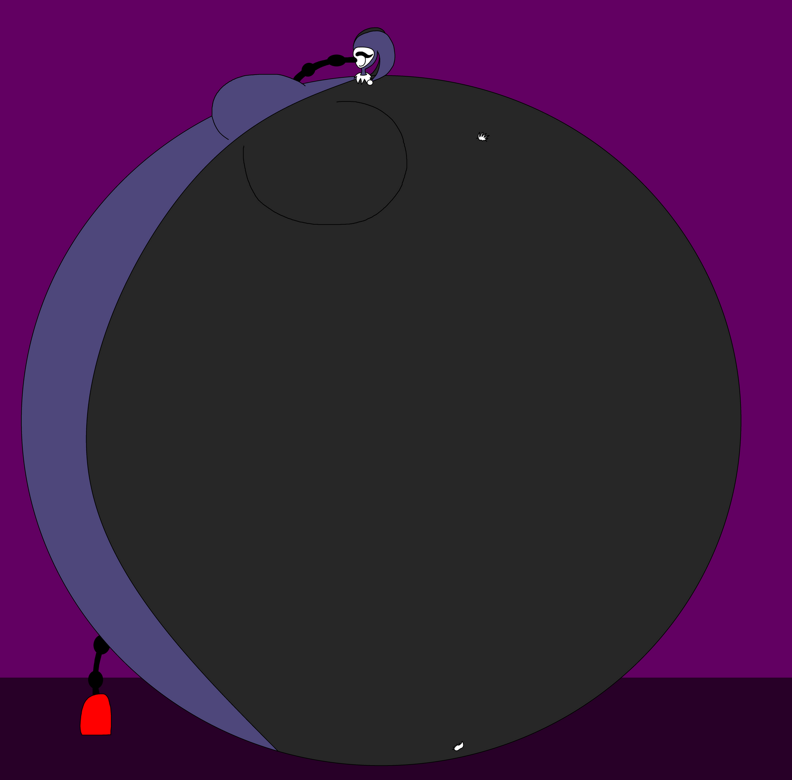 Jester Inflation Inflating violet the jester by richsquid1996 on DeviantArt