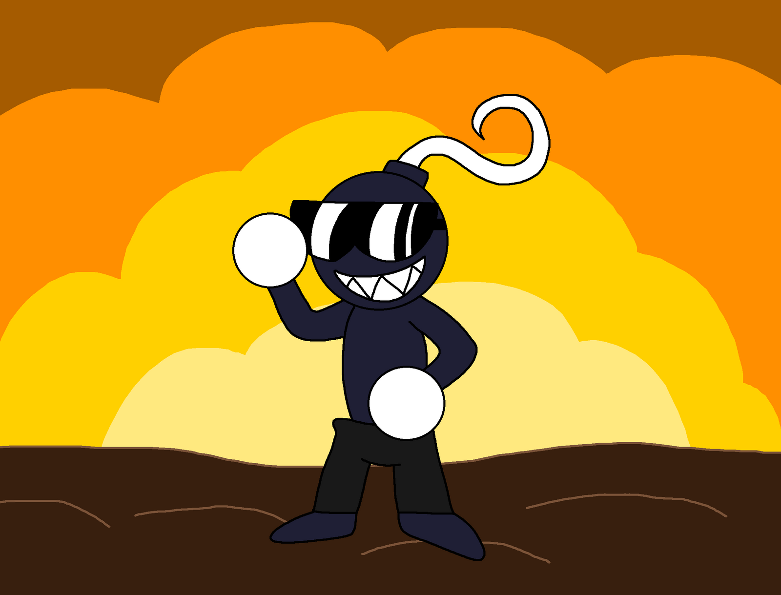 Exploding Undertale Explosion by richsquid1996 on DeviantArt