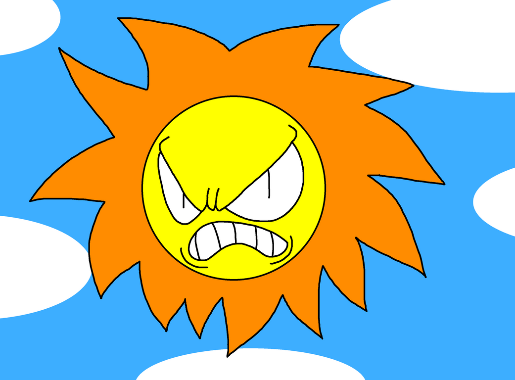 Angry Sun by richsquid1996 on DeviantArt