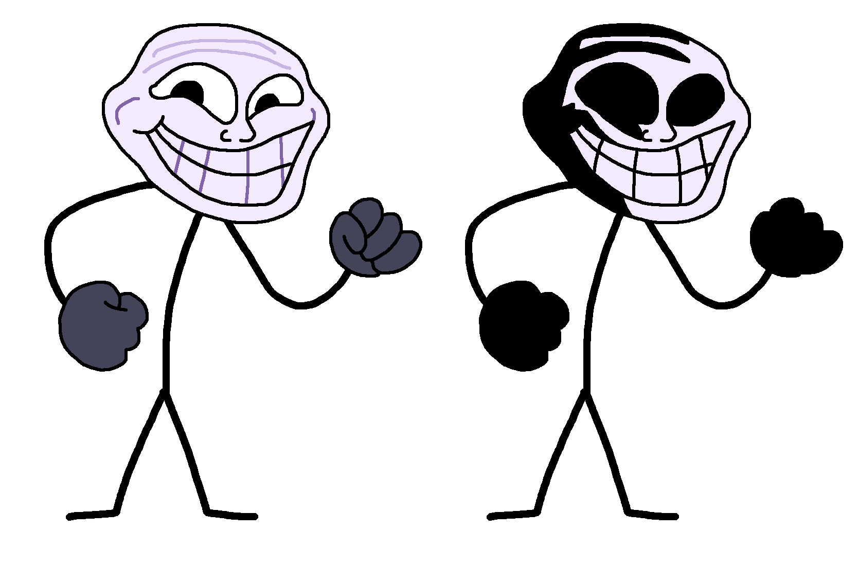 Trollface And Trollge by richsquid1996 on DeviantArt