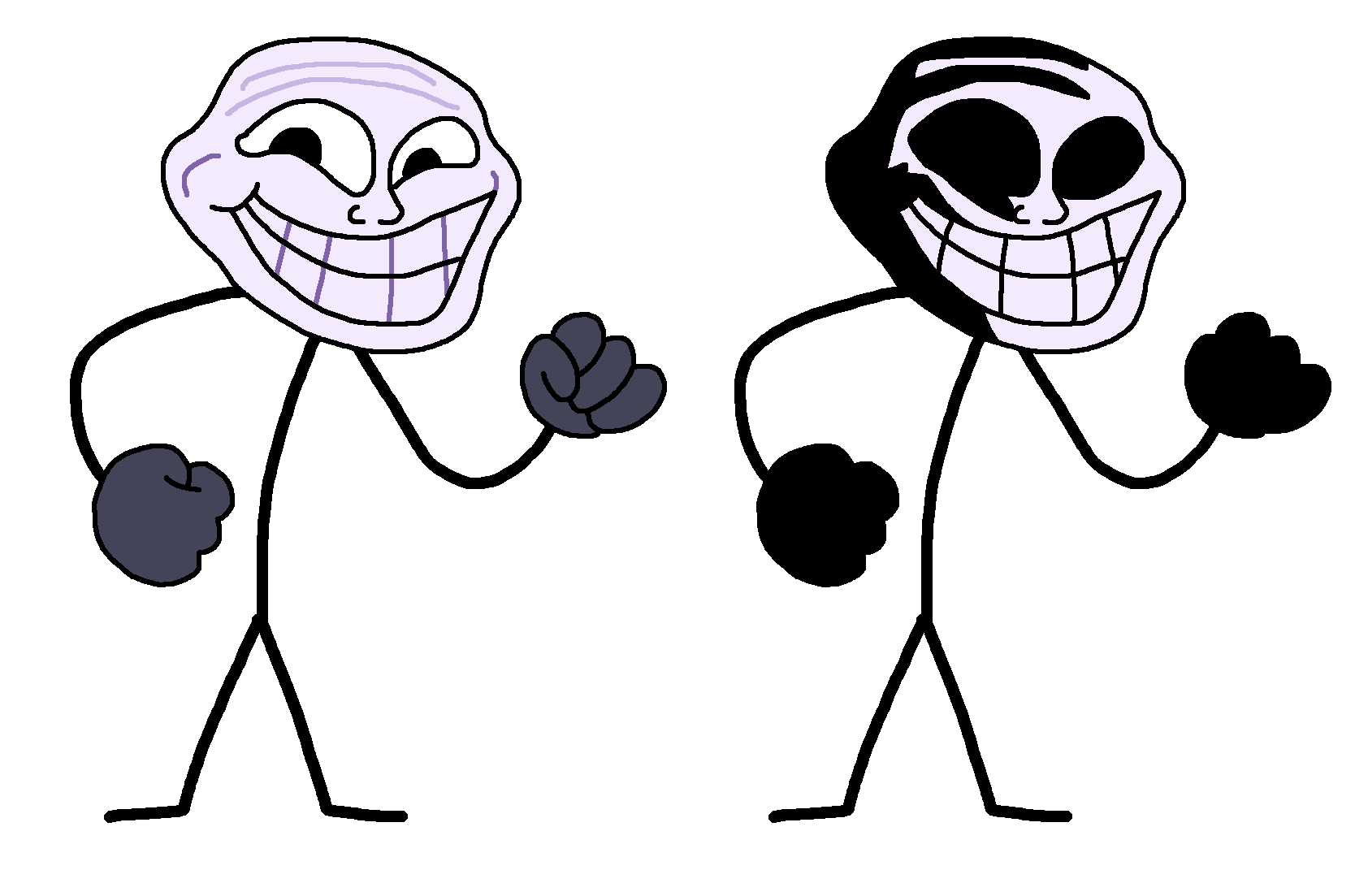 Troll Face - Desenho de marcelorox - Gartic