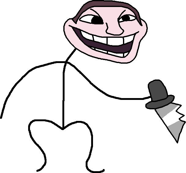 troll face png by richbitch2003 on DeviantArt