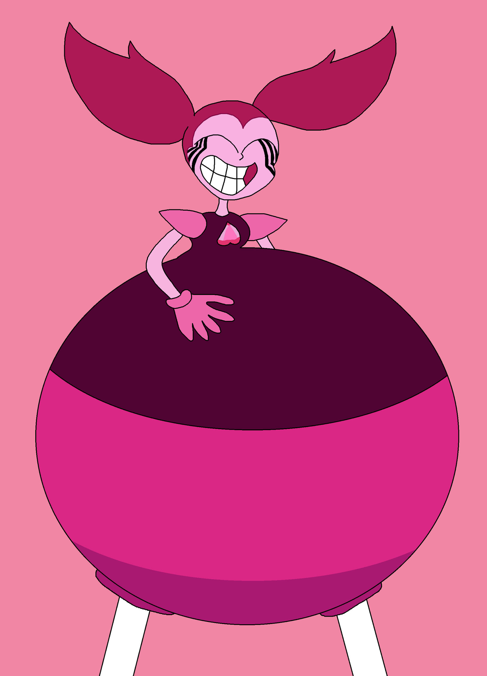 Spinel With A Big Belly by richsquid1996 on DeviantArt