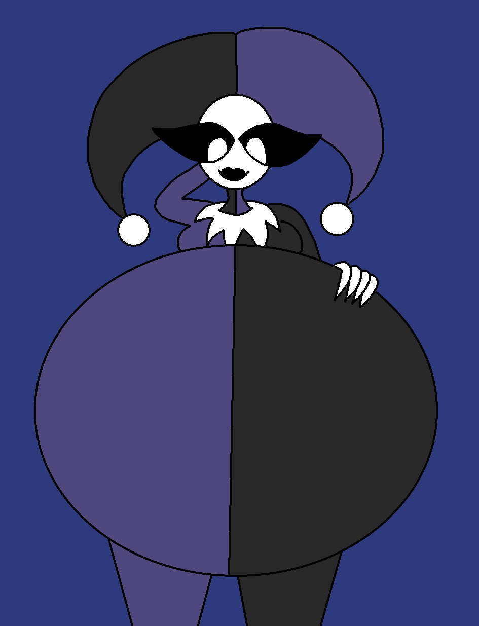 Jester Inflation Big Tummy Jester by richsquid1996 on DeviantArt