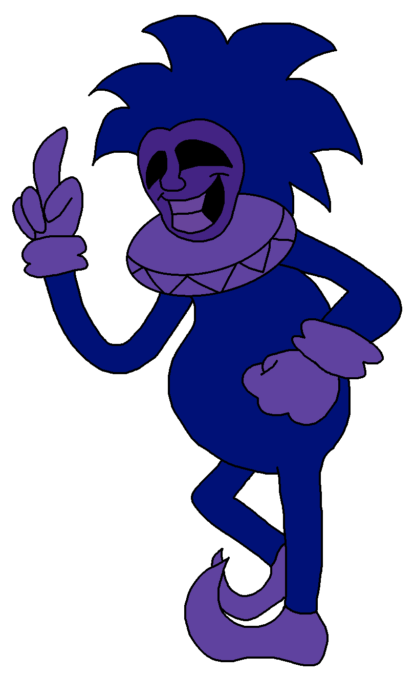 I Made This. Majin sonic is actually just sonic With a human Face and  Purple shading : r/FridayNightFunkin