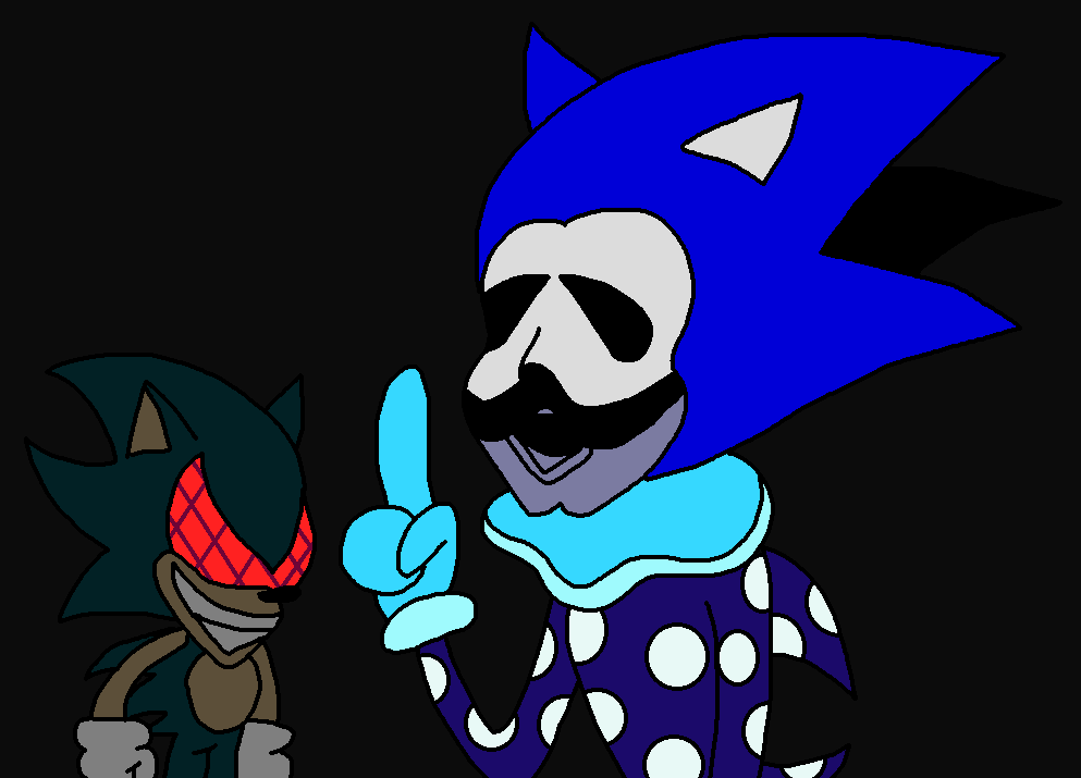 Sonic Exe Meets Majin Sonic by richsquid1996 on DeviantArt