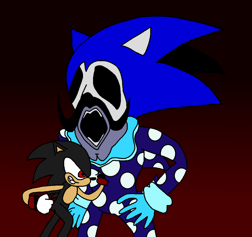 Sonic Exe Meets Majin Sonic by richsquid1996 on DeviantArt