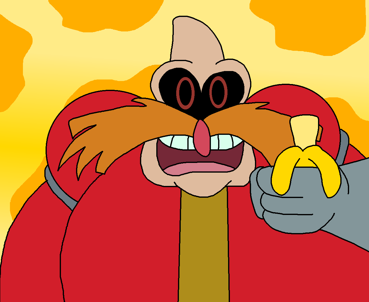 Dr Eggman Meets starved by richsquid1996 on DeviantArt