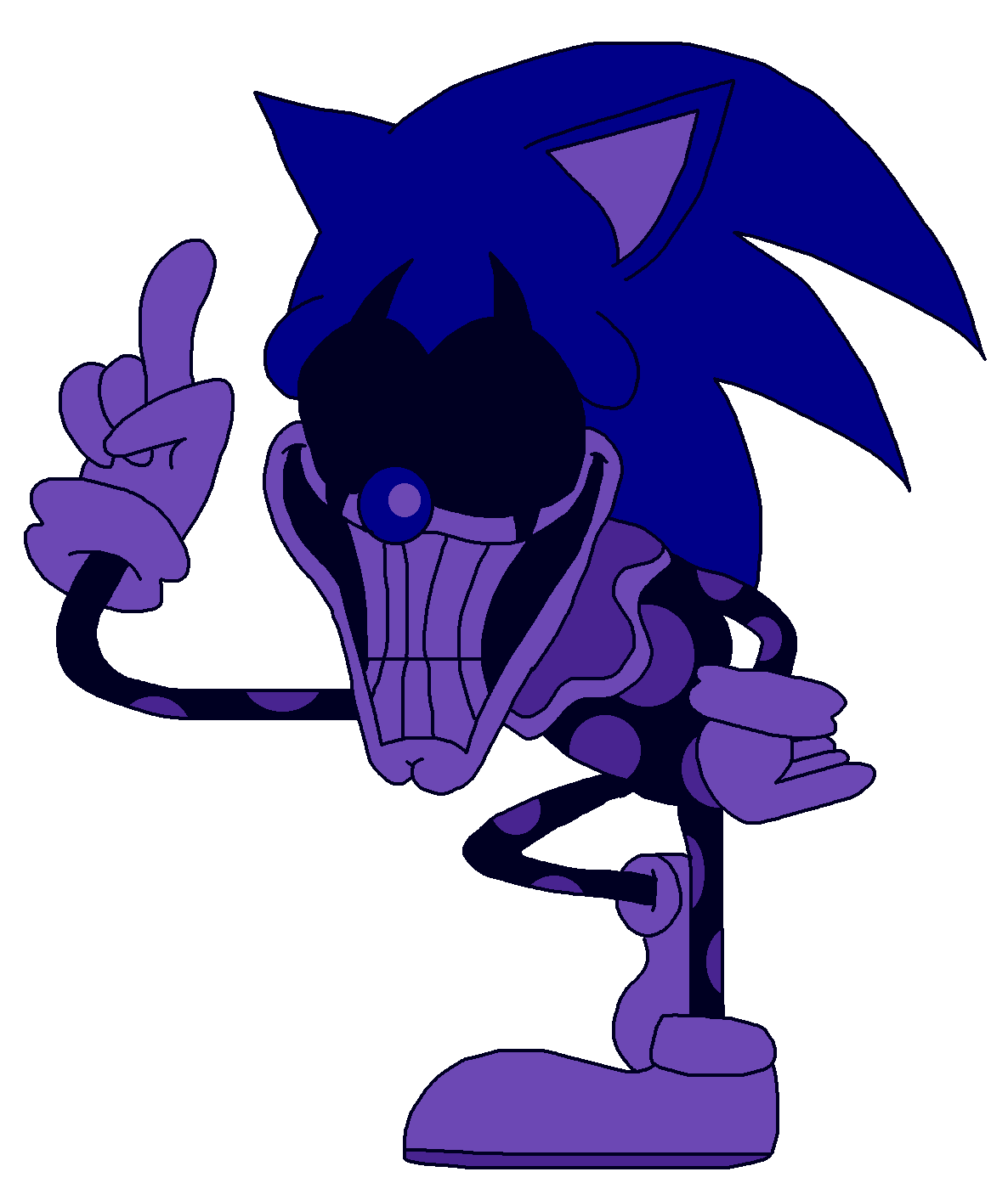 Majin Sonic by EnderMiten on DeviantArt