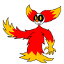 (new Oc) Flamey The Fire Clown