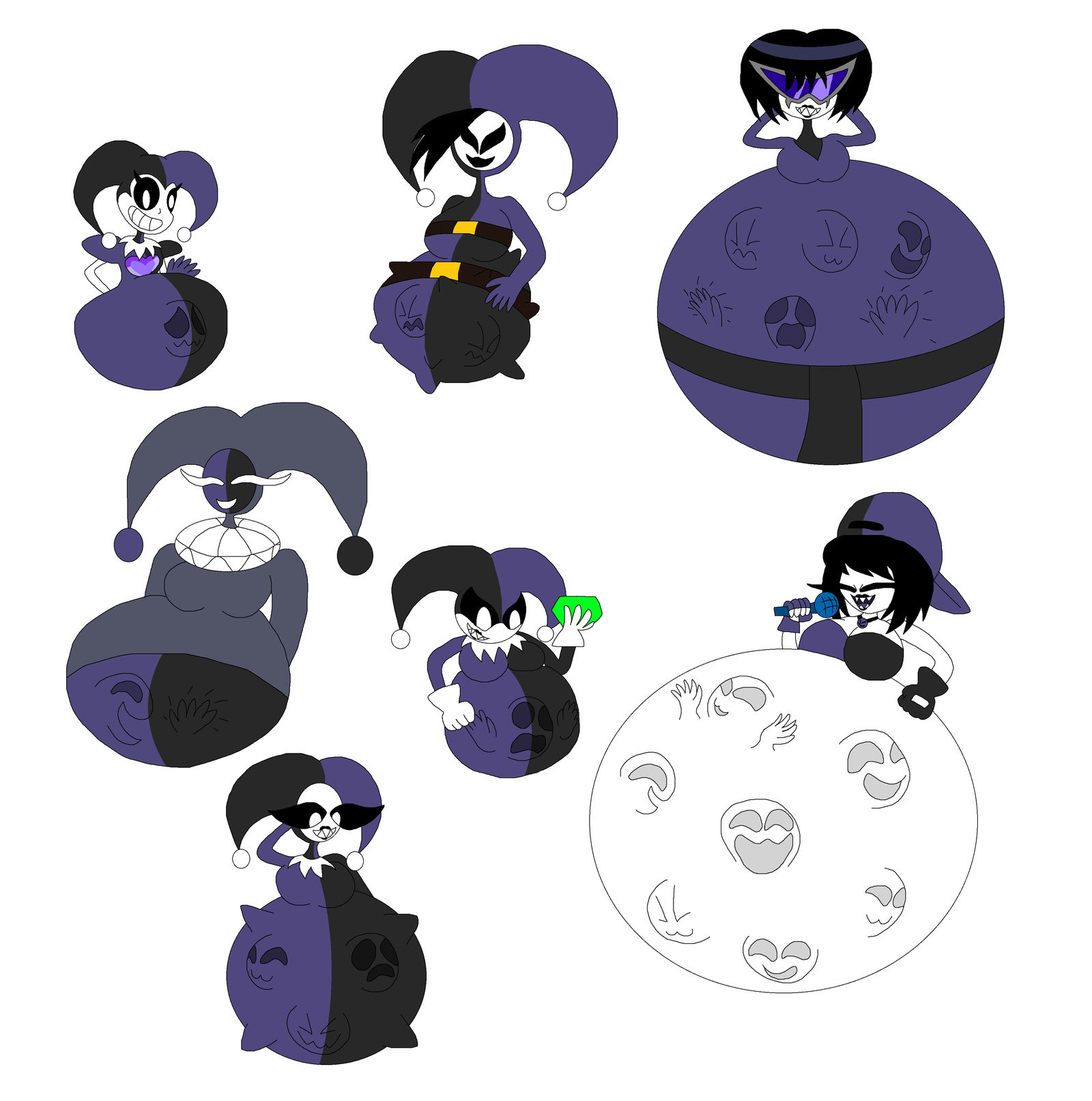 Violet Vore Doodle With Colors by richsquid1996 on DeviantArt