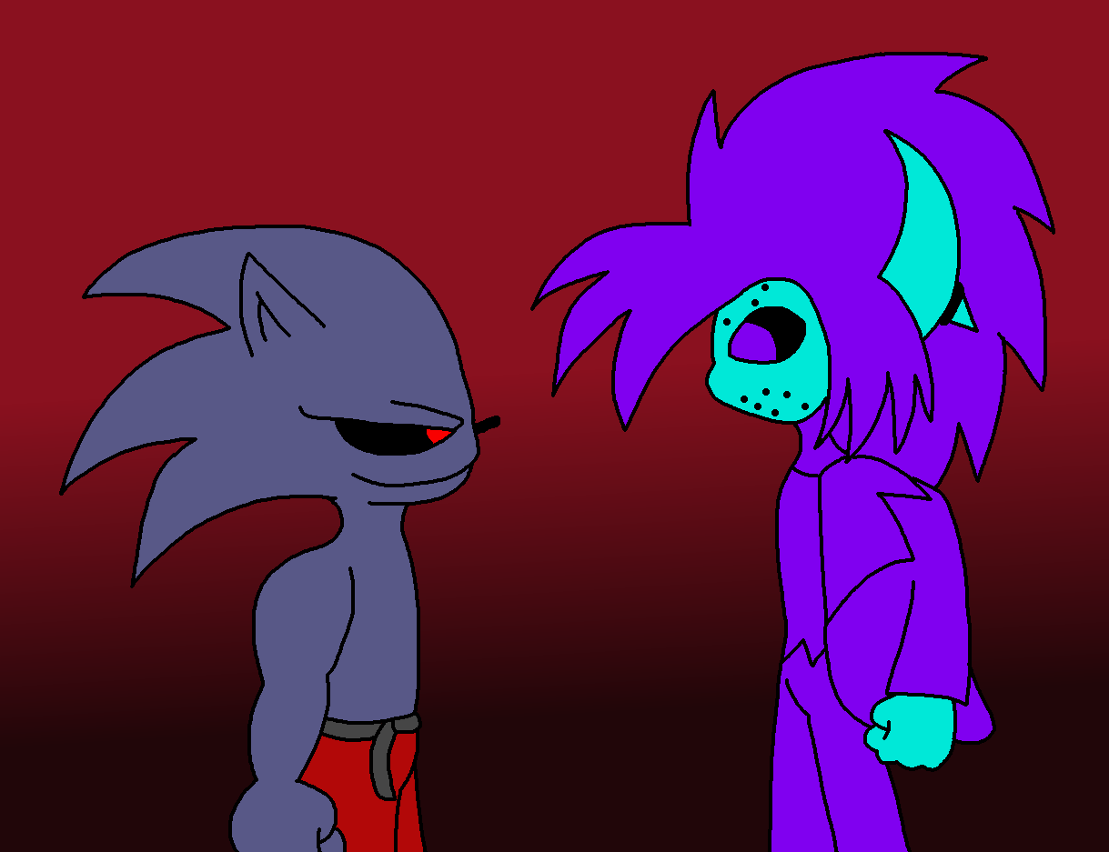 Majin Sonic Meets Sonic The Hedgehog by richsquid1996 on DeviantArt