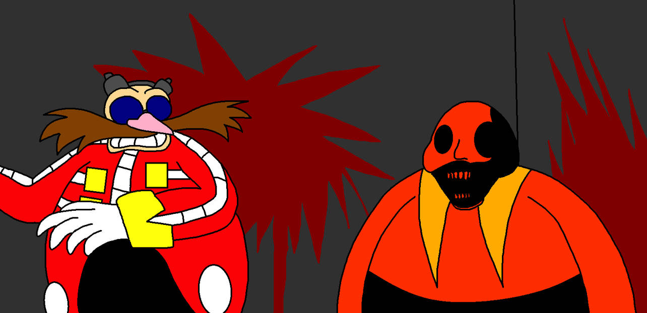 Dr Eggman Meets starved by richsquid1996 on DeviantArt