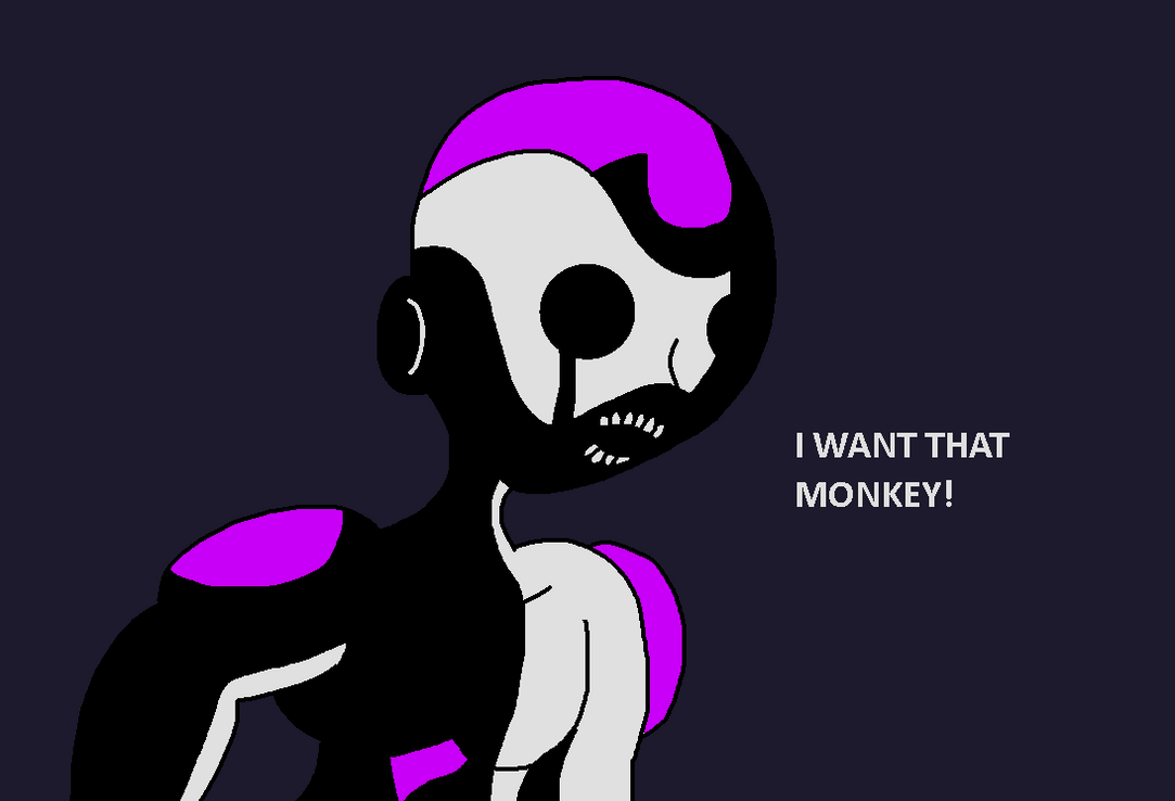 Frezza Monkey Starved Frieza Wants That Monkey by richsquid1996 on DeviantArt