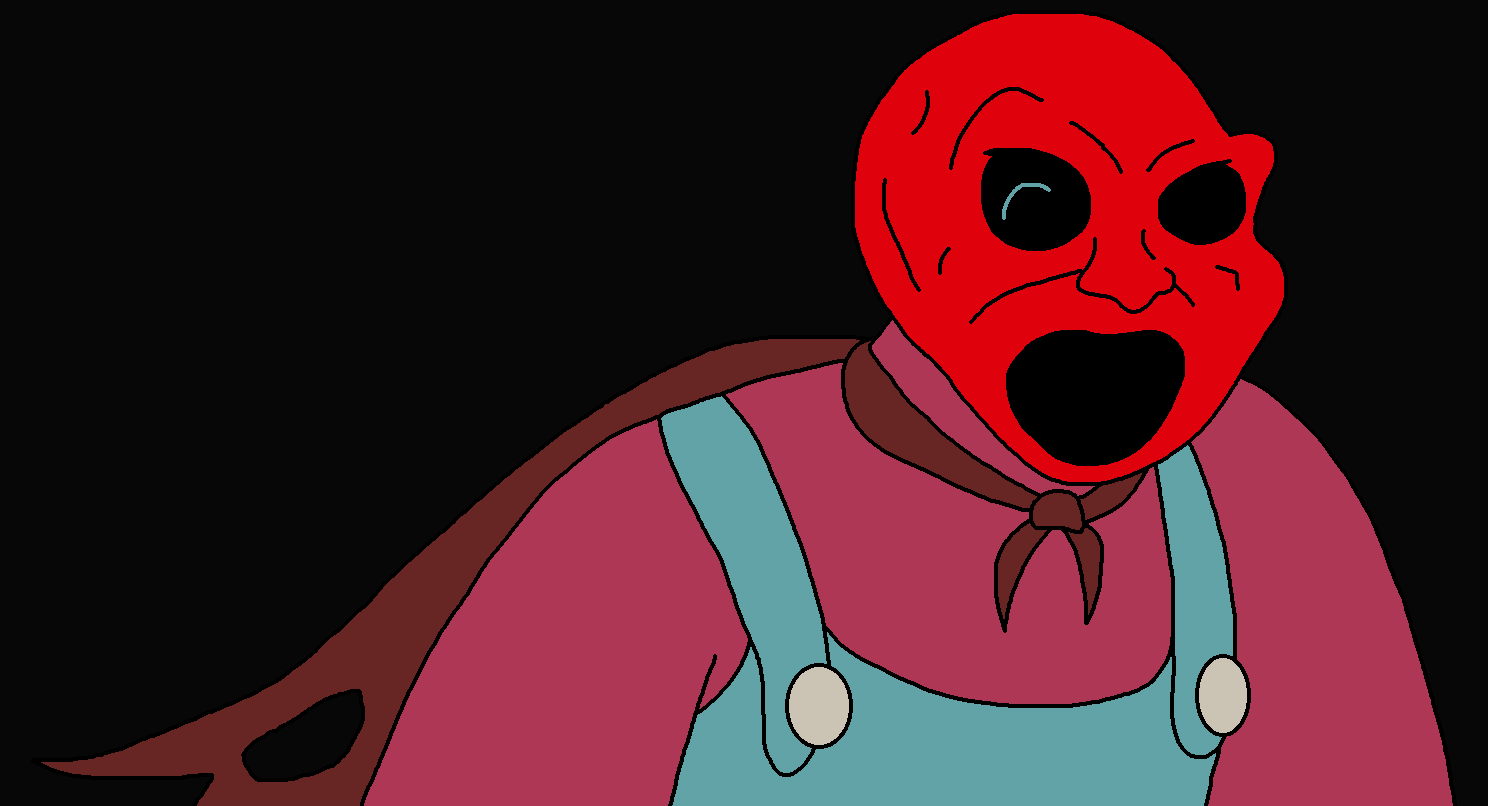 Victim #1 (M A R I O) by richsquid1996 on DeviantArt