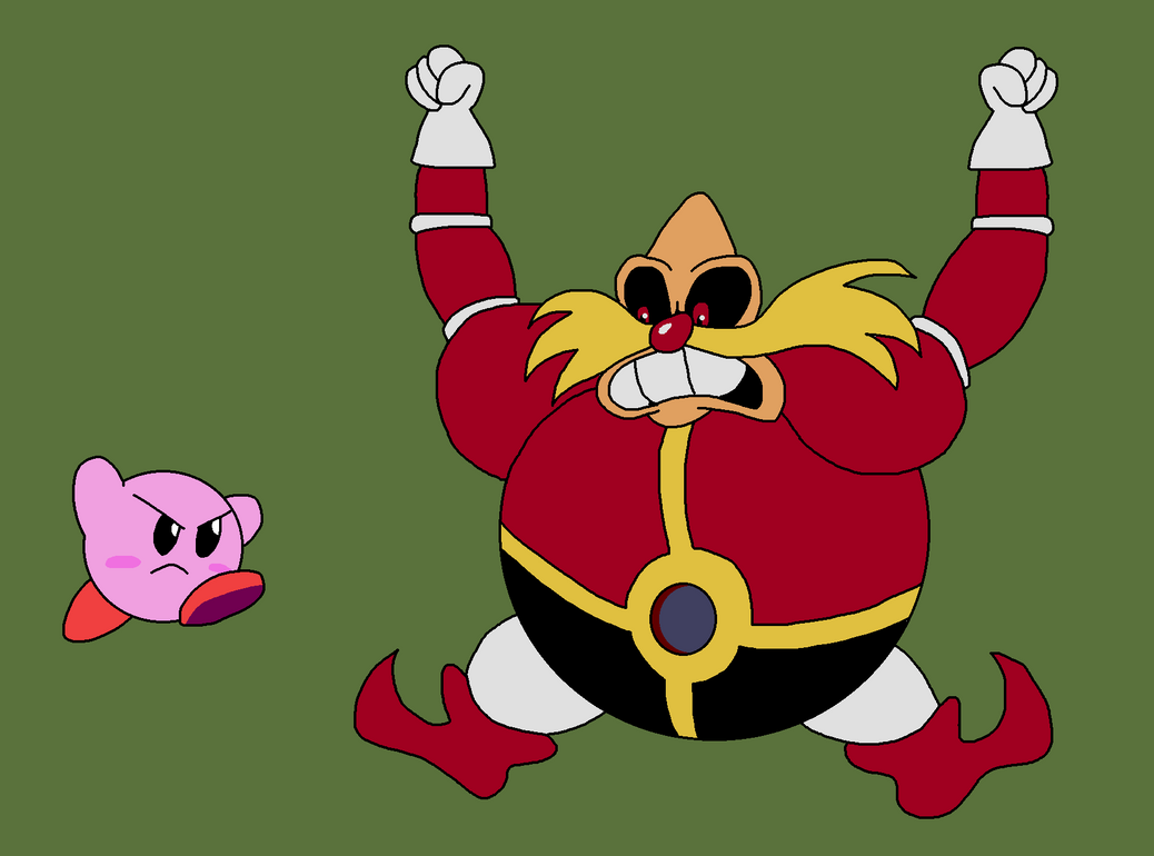 Kirby vs Dr Robotnik by richsquid1996 on DeviantArt