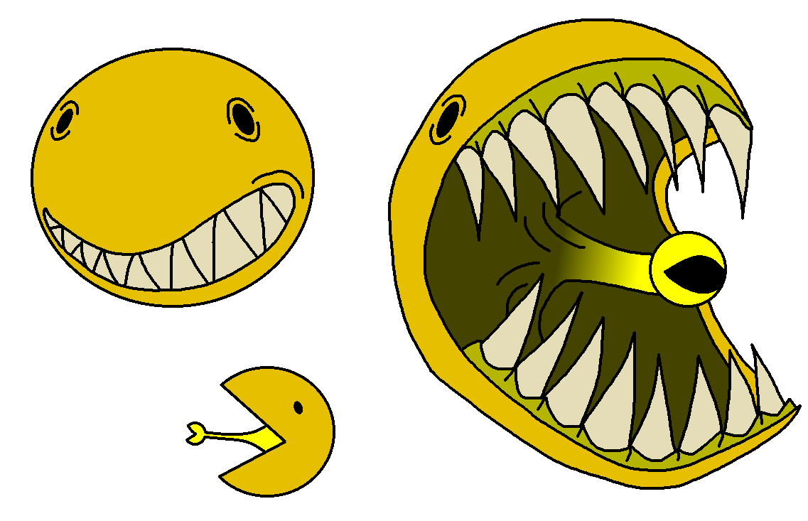 Pac Ink Deviantart Pac-monster by richsquid1996 on DeviantArt