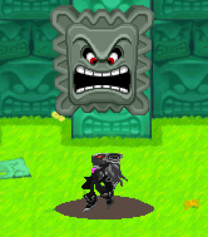 Infinite in thwomp volcano by richsquid1996 on DeviantArt