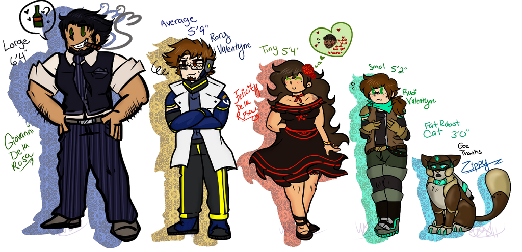 OW | Height Differences by Bowtie-Ninja on DeviantArt