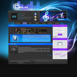 Coolradio webdesign