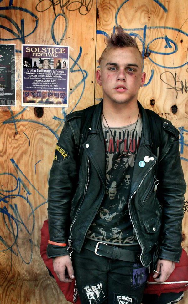 Homeless Punk Rocker The Homeless Punk by JESSERZZZ on DeviantArt