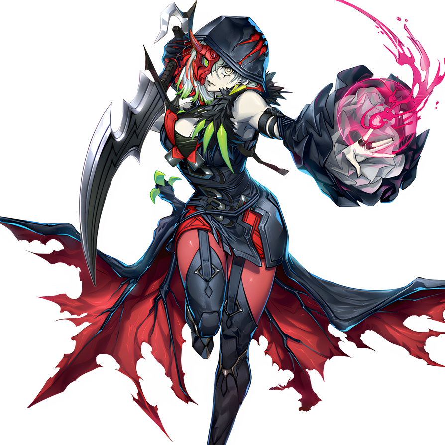 Diabellestarr the Dark Witch Render by ChrisClausolas on DeviantArt