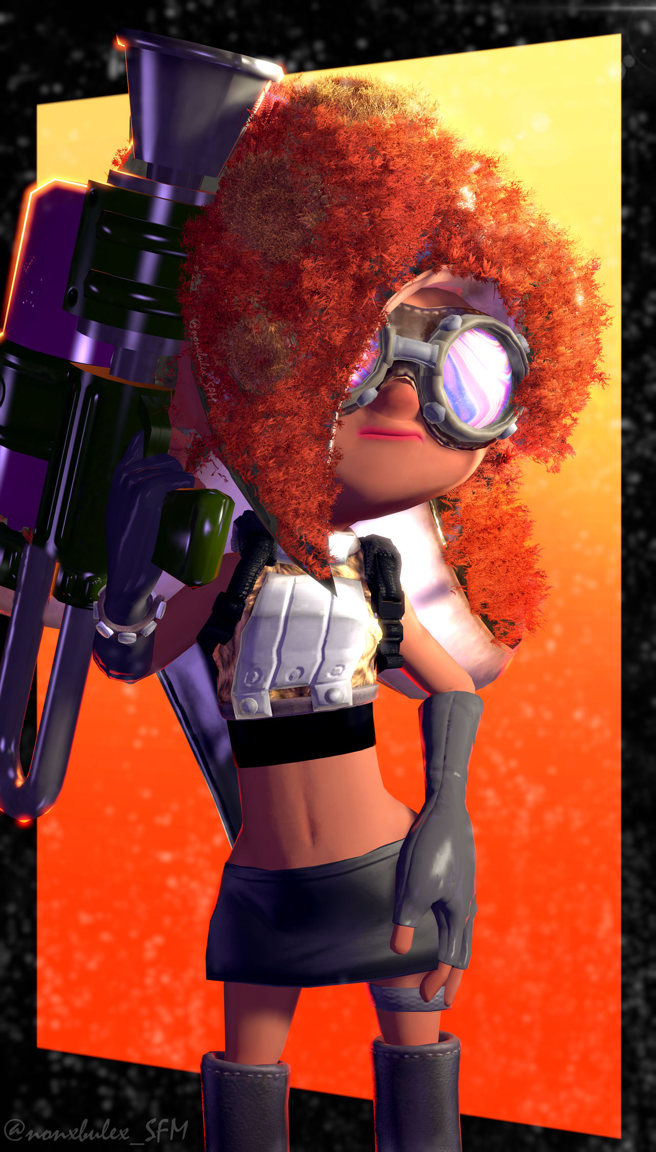 Fuzzy octoling by Nonxbulex on DeviantArt