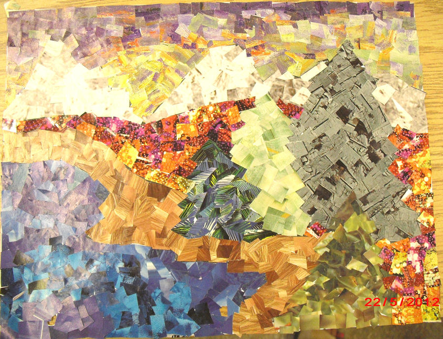 Mosaic Landscape by carouselfan