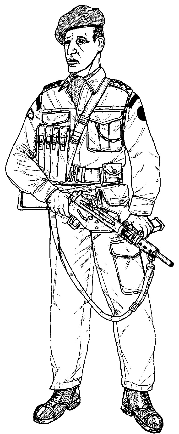 British Commando Officer by linseed on DeviantArt