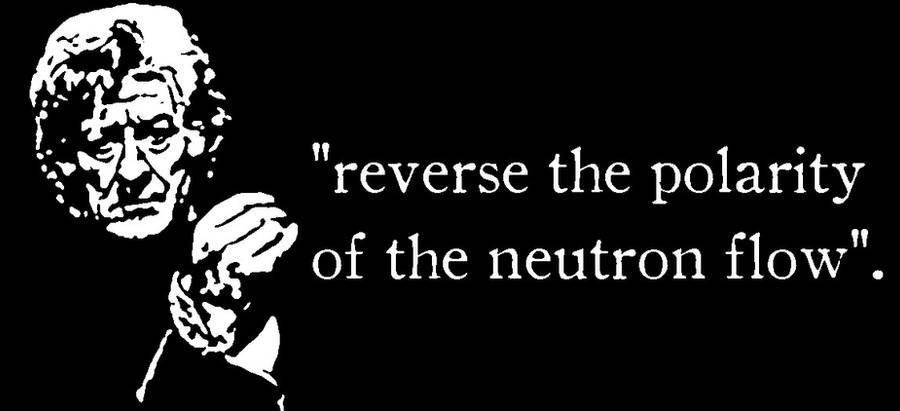 Reverse the Polarity of the Neutron Flow by linseed