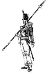 Peninsular War British Infantry Sergeant