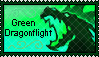 Green Dragonflight Stamp