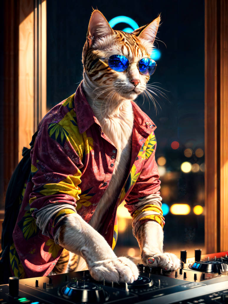 Mix Master Kitty by AInfusion on DeviantArt