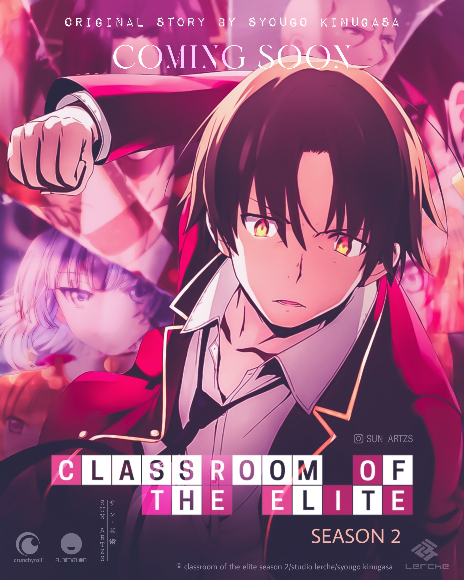 2ª Temporada de Classroom of the Elite ganha pôster oficial