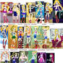 Monster high ghouls as sailor moon