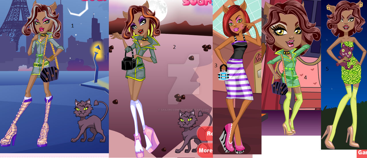 monster high white is wonderful clawdeen by sailorcosmos0 on DeviantArt