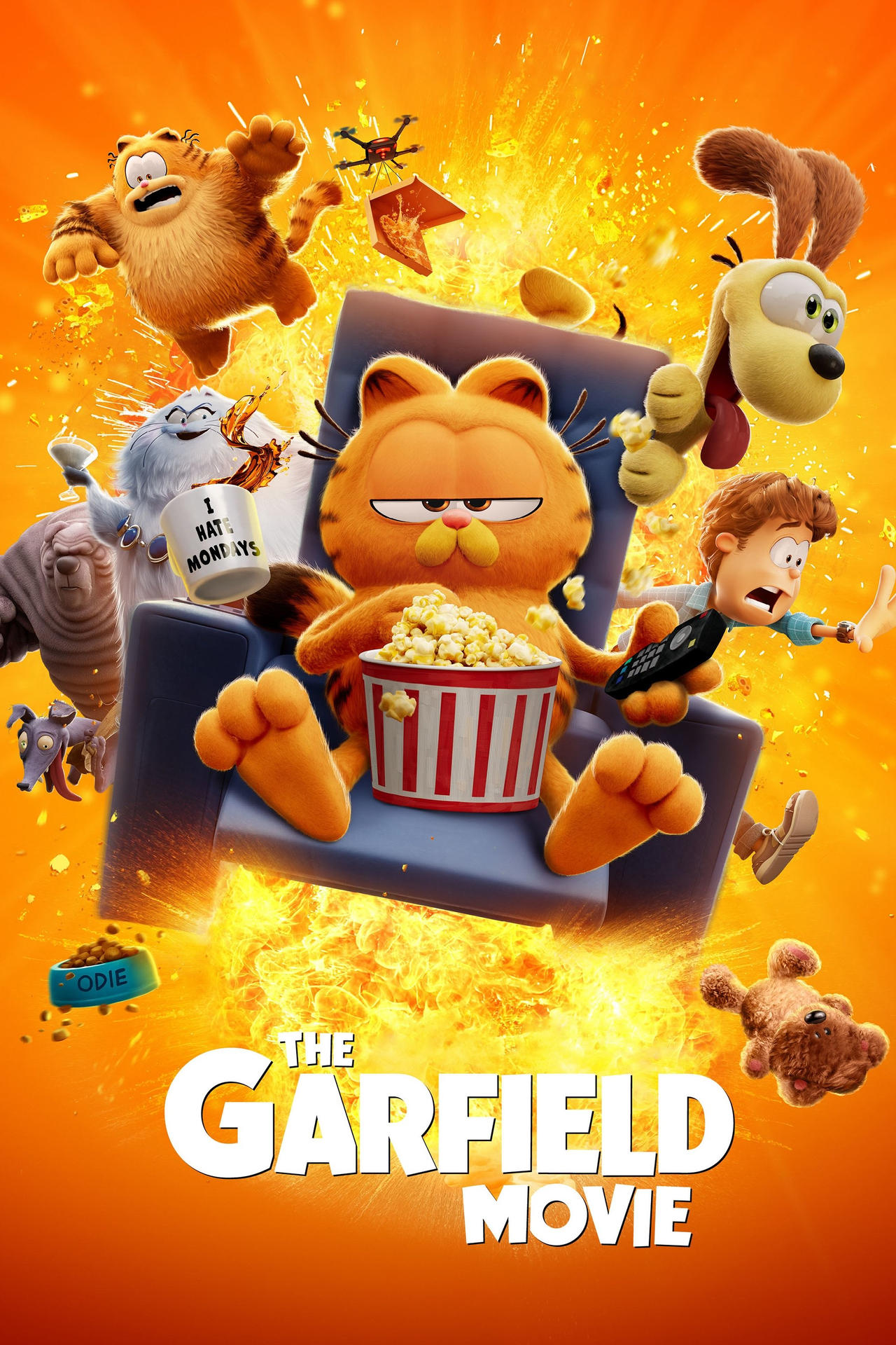 Garfield Calling Happy 1st Anniversary to The Garfield Movie by CallingSpore123 on ...