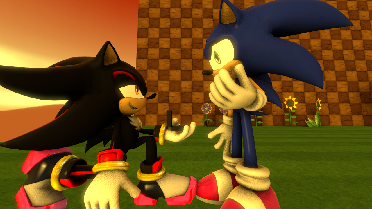 Sonic and Shadow by pihulovessonic21 on DeviantArt