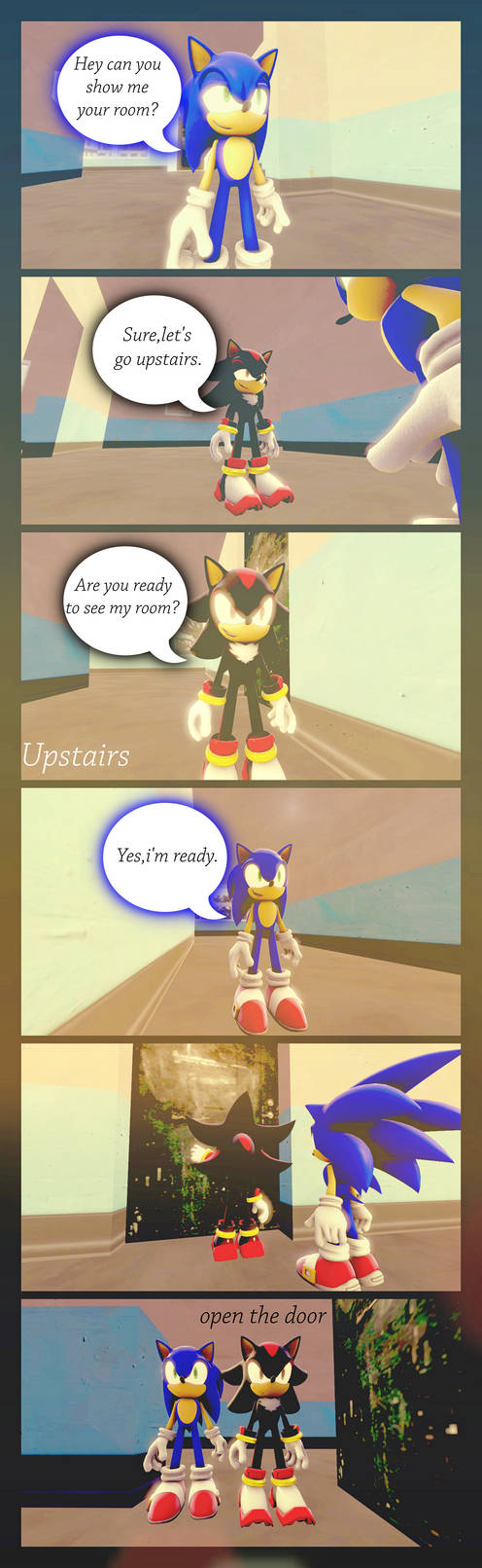 Sonic and Shadow by pihulovessonic21 on DeviantArt