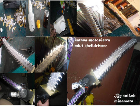 CHAIN-SAW KATANA 'THE HELLDRIVER'