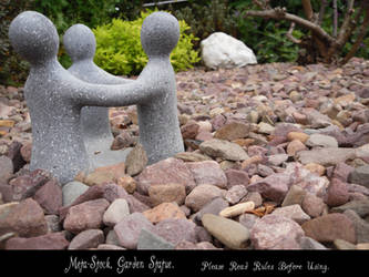 Garden Statue Stock Image
