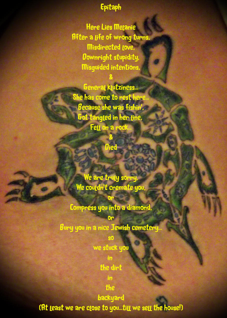 Epitaph for Turtle