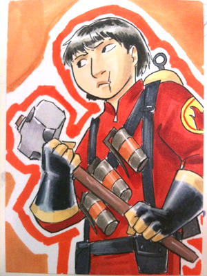 Con Card - TF2 OC