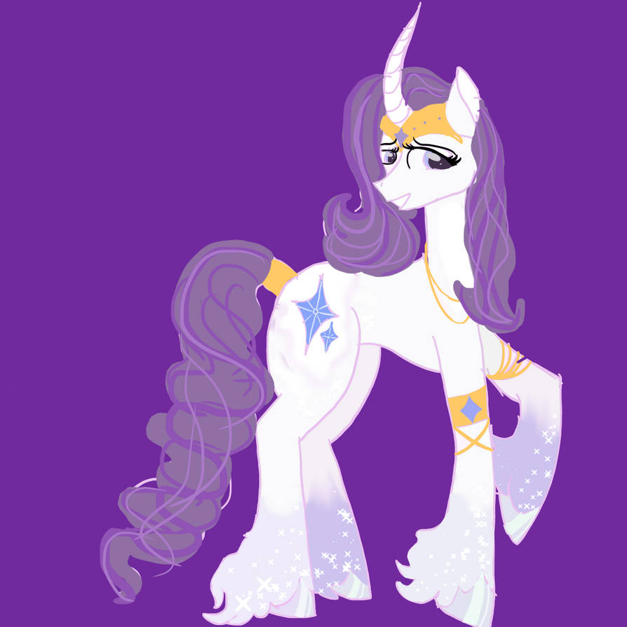 Rarity redesign by ssirs1lver on DeviantArt