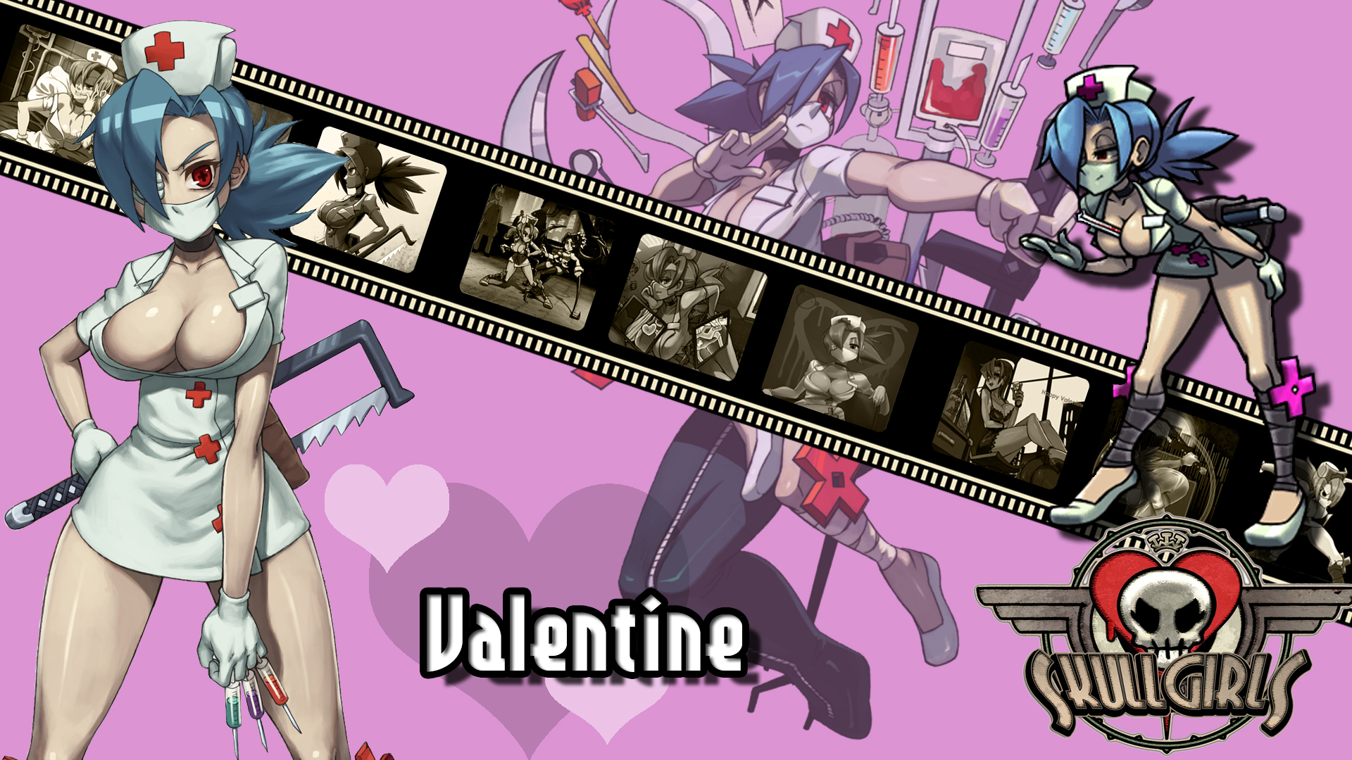 Skullgirls Valentine Wallpaper By Ariff78 On Deviantart Skullgirls Valentine Wallpaper By Ariff78 On Deviantart