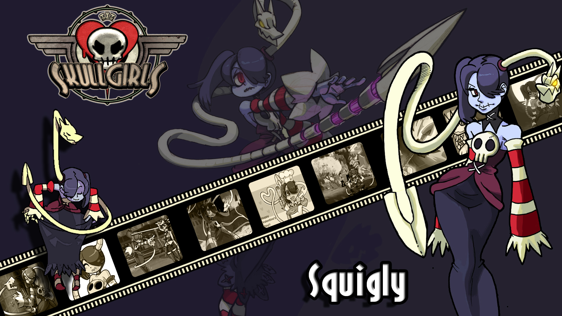 Skullgirls Squigly Wallpaper By Ariff78 On Deviantart Skullgirls Squigly Wallpaper By Ariff78 On Deviantart