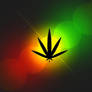 Rasta Weed Lense Flare