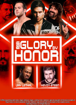 Poster - ROH Glory By Honor