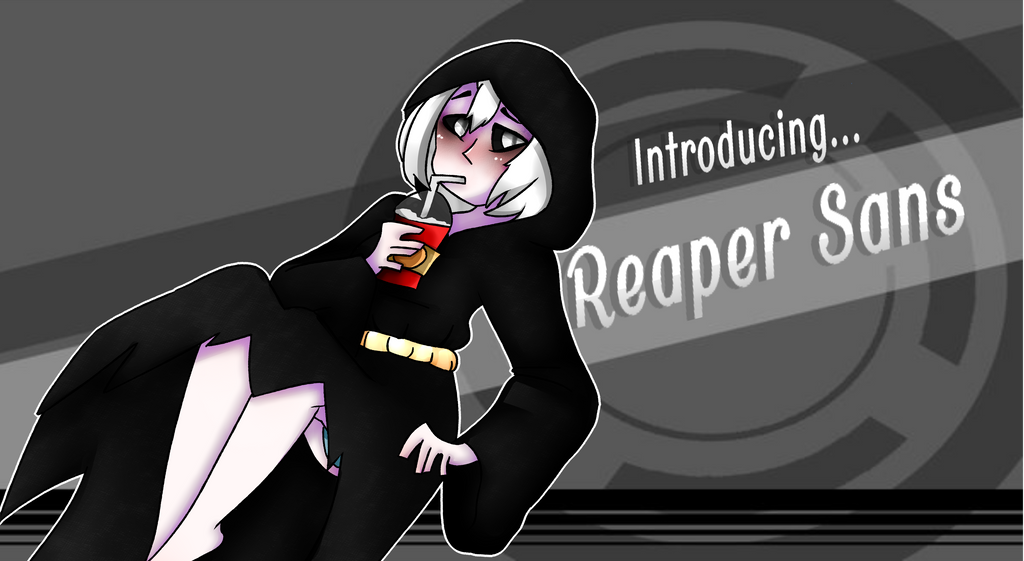 Reaper Sans - Femme Version (Undertale) by robertapw24 on DeviantArt