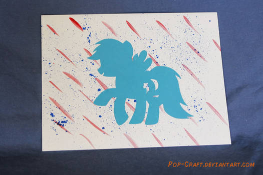 Rainbow Dash card